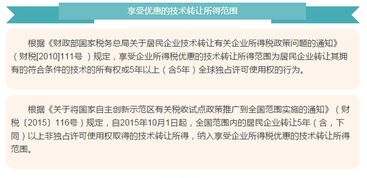 技術轉讓所得稅優(yōu)惠 符合條件的企業(yè)如何把握政策紅利